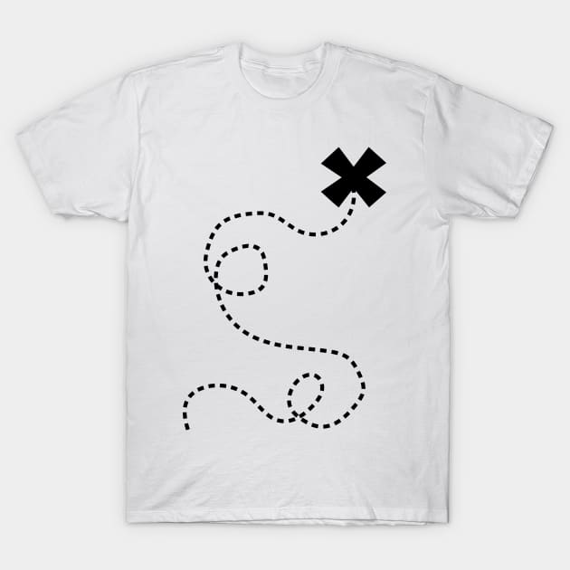 The X marks the spot T-Shirt by GraphicBazaar